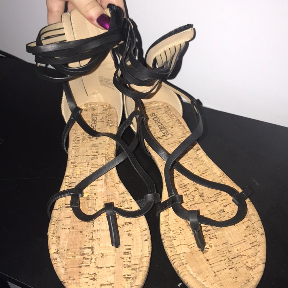 Strappy sandals